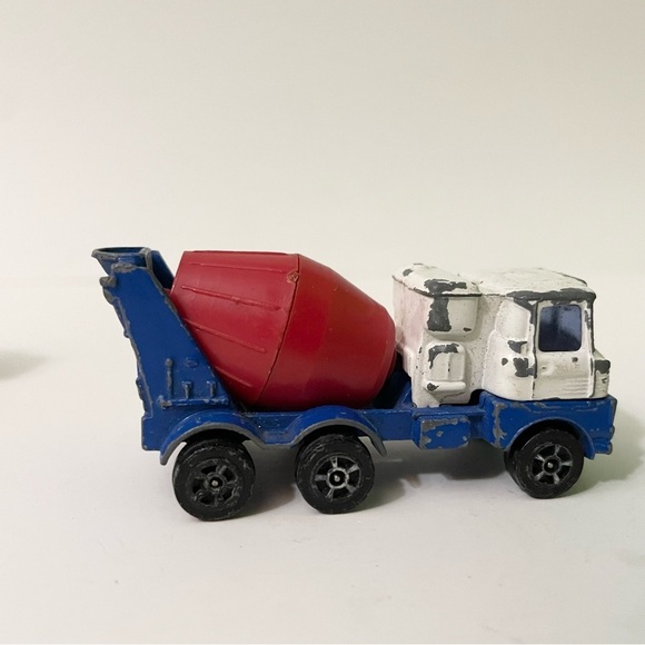 Vtg Corgi Junior Diecast Scammell Concrete Mixer Simon Snorkel Fire Engine - Picture 13 of 16